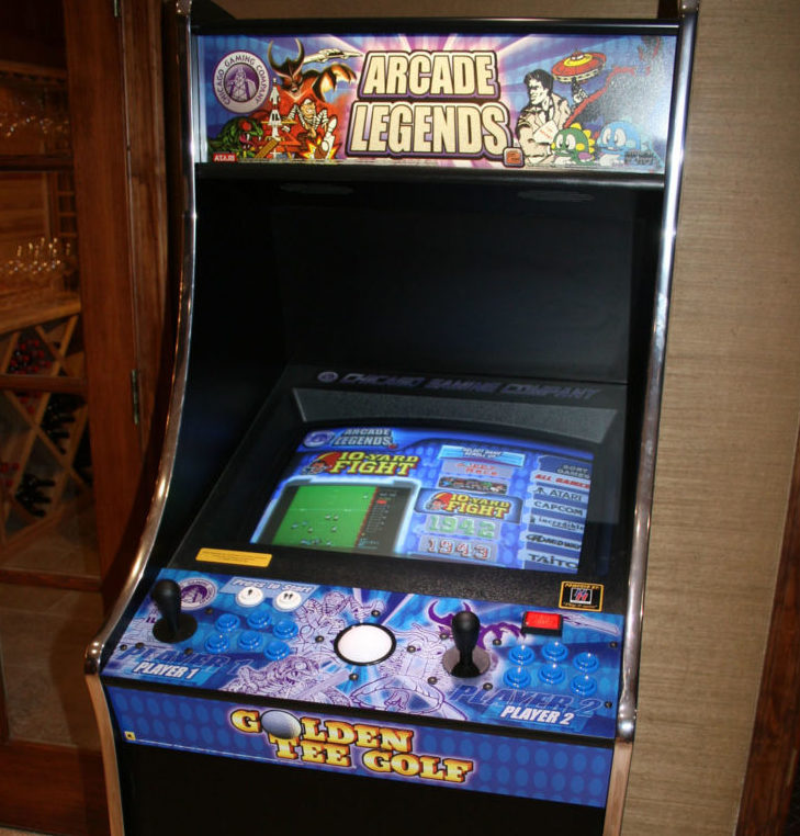 Relive the classics with an arcade game machine from Chicago Gaming